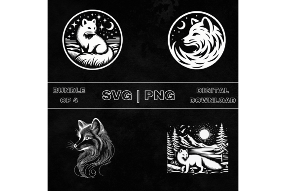 Download Arctic Fox SVG Bundle - Fox svg Collection