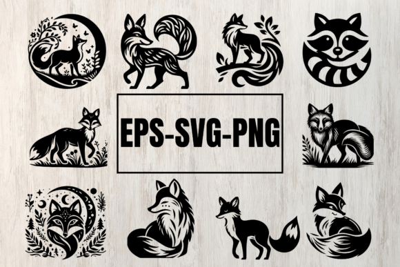 Download Fox SVG Bundle, Fox PNG Bundle - Fox svg Collection